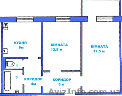 Продам 2-кімнатну квартиру в м.Черкаси. Т.094-98-45-224; 067-936-85-95 - <ro>Изображение</ro><ru>Изображение</ru> #1, <ru>Объявление</ru> #54450