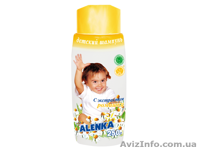 Детский шампунь «Aлёнка» с экстрактом ромашки - <ro>Изображение</ro><ru>Изображение</ru> #1, <ru>Объявление</ru> #116611