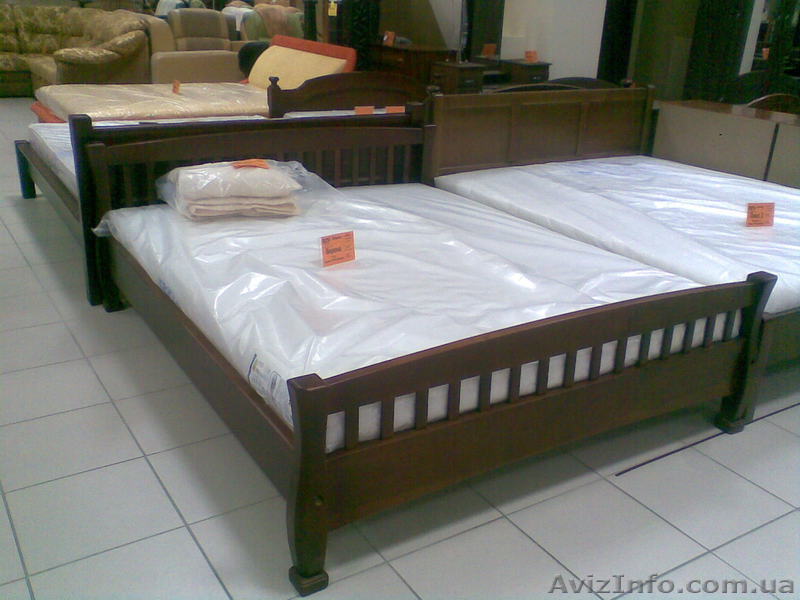 Деревянная кровать "Лион" - <ro>Изображение</ro><ru>Изображение</ru> #1, <ru>Объявление</ru> #725264