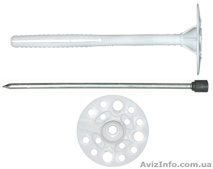 дюбельное крепление для изоляции с металлическим стержнем с термоголовкой - <ro>Изображение</ro><ru>Изображение</ru> #1, <ru>Объявление</ru> #1055743