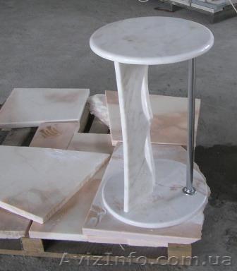 Мраморные подставки под цветы, столики мраморные  - <ro>Изображение</ro><ru>Изображение</ru> #1, <ru>Объявление</ru> #1248940