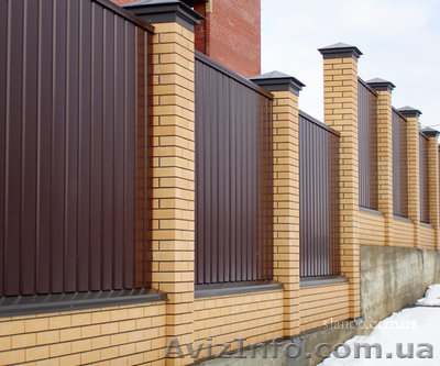 Профнастил стеновой  на забор в Черкассах  - <ro>Изображение</ro><ru>Изображение</ru> #1, <ru>Объявление</ru> #1271976