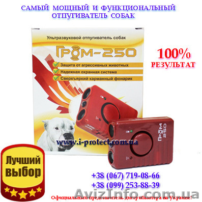От собак,универсальный отпугиватель Гром-250 от злых собак купить - <ro>Изображение</ro><ru>Изображение</ru> #1, <ru>Объявление</ru> #1324111