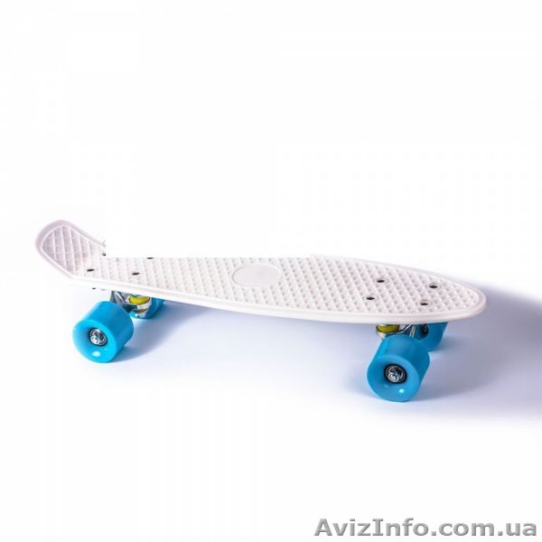 Скейтборд Penny Board 22" белый - <ro>Изображение</ro><ru>Изображение</ru> #1, <ru>Объявление</ru> #1416038