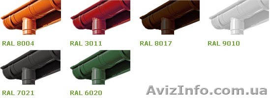 Водосток.Пластиковая водосточная система Bryza в г. Черкассы  - <ro>Изображение</ro><ru>Изображение</ru> #1, <ru>Объявление</ru> #1472095