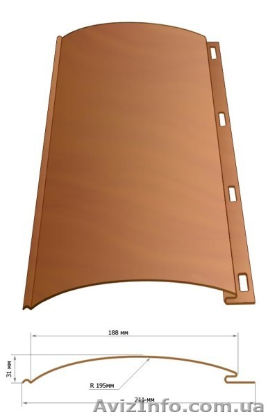 Металлосайдинг. Металлический сайдинг. Блок-хаус. Черкассы  - <ro>Изображение</ro><ru>Изображение</ru> #1, <ru>Объявление</ru> #1472104