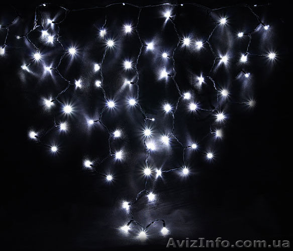 Бахрома 3х0.6м каучуковый черный кабель белый теплый цвет - <ro>Изображение</ro><ru>Изображение</ru> #1, <ru>Объявление</ru> #1493496