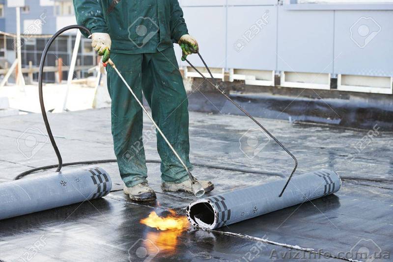 Кровельные работы евро-рубероидом. Покрівельні роботи евро-руберойдом. - <ro>Изображение</ro><ru>Изображение</ru> #1, <ru>Объявление</ru> #1629389