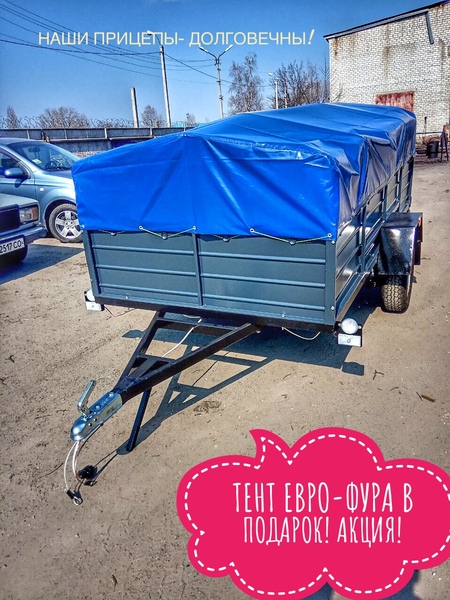 Купить усиленный одноосный прицеп Днепр-301 - <ro>Изображение</ro><ru>Изображение</ru> #1, <ru>Объявление</ru> #1667402