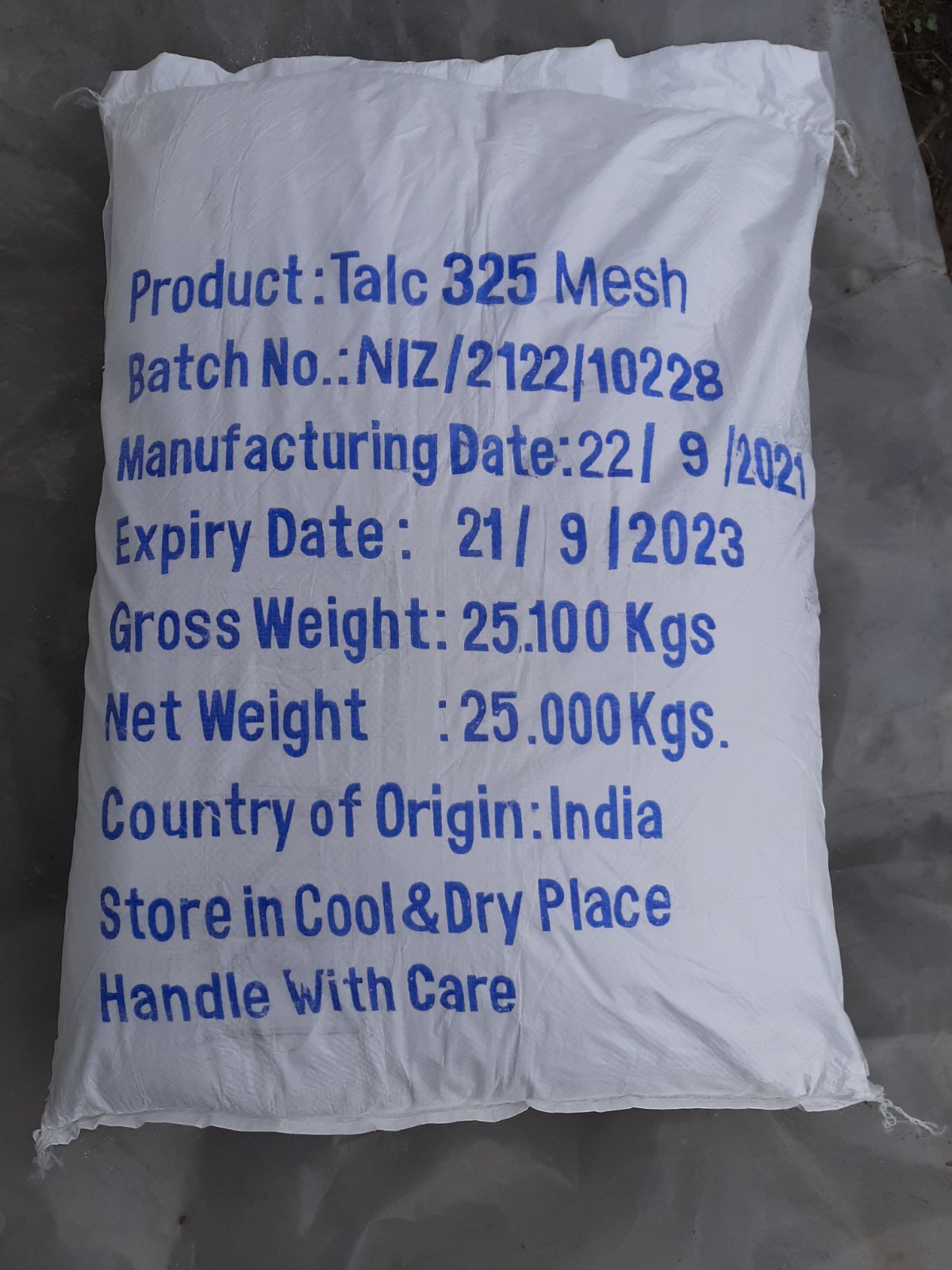 Тальк для сівалок 325 меш 25 кг ціна за кг - <ro>Изображение</ro><ru>Изображение</ru> #1, <ru>Объявление</ru> #1742870