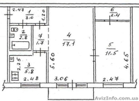 Продам 2 комнатную квартиру в Черкассах за 190тыс ₴.  094-98-45-224; 067-9368595 - <ro>Изображение</ro><ru>Изображение</ru> #1, <ru>Объявление</ru> #805102