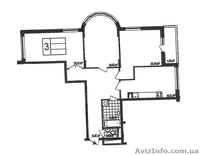 1-2-3-кімнатні квартири, а також двохрівневі пентхауси! - <ro>Изображение</ro><ru>Изображение</ru> #5, <ru>Объявление</ru> #883677