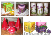 Свечи ручной работы в Черкассах.Подарок с огоньком! - <ro>Изображение</ro><ru>Изображение</ru> #2, <ru>Объявление</ru> #1389771