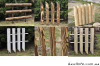 Декоративный Забор из дерева ограда паркан Тин - <ro>Изображение</ro><ru>Изображение</ru> #2, <ru>Объявление</ru> #1410794