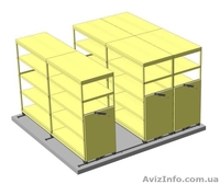 ПРОИЗВОДИМ раздвижные стеллажи для архива, офиса, библиотеки - <ro>Изображение</ro><ru>Изображение</ru> #2, <ru>Объявление</ru> #1536357