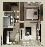 Продається 1-кім. квартира з дизайнерським проектом - <ro>Изображение</ro><ru>Изображение</ru> #1, <ru>Объявление</ru> #1585388