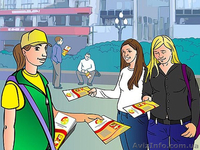 Раздача листовок, флаеров, расклейка объявлений - <ro>Изображение</ro><ru>Изображение</ru> #1, <ru>Объявление</ru> #1594219