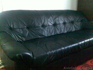 Продам кожаный диван - <ro>Изображение</ro><ru>Изображение</ru> #3, <ru>Объявление</ru> #4290