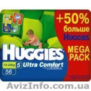 Подгузники HUGGIES Ultra Comfort 5 (12+кг) Mega Pack 56шт - <ro>Изображение</ro><ru>Изображение</ru> #1, <ru>Объявление</ru> #116617