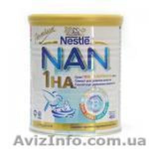 Nestle «NAN-Н.А.1» (гипоаллергенный), с рождения, 400 гр - <ro>Изображение</ro><ru>Изображение</ru> #1, <ru>Объявление</ru> #116621
