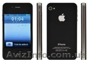 Iphone 4G чёрный (со стилусом), 2sim - <ro>Изображение</ro><ru>Изображение</ru> #1, <ru>Объявление</ru> #541735