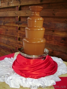 Аренда шоколадных  фонтанов на корпоратив!