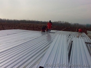 Монтаж профнастила 