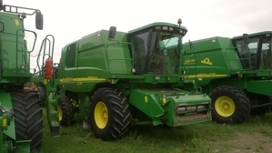 Комбайн JOHN DEERE 9640 i WTS Hillmaster, 2005г.