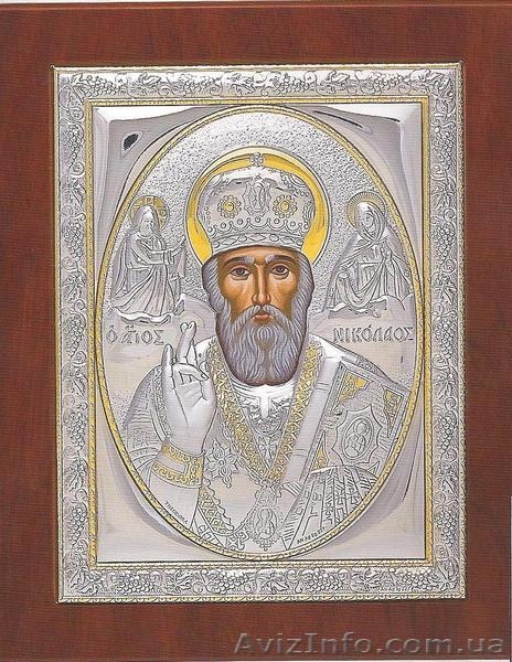 Иконы с нанесением  серебра 998 пробы, позолоты. Литография - <ro>Изображение</ro><ru>Изображение</ru> #4, <ru>Объявление</ru> #250582