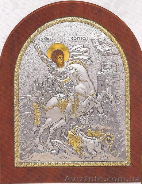 Иконы с нанесением  серебра 998 пробы, позолоты. Литография - <ro>Изображение</ro><ru>Изображение</ru> #3, <ru>Объявление</ru> #250582