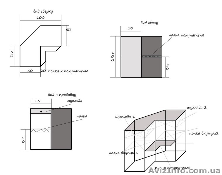 Прилавок для магазина - <ro>Изображение</ro><ru>Изображение</ru> #4, <ru>Объявление</ru> #285126