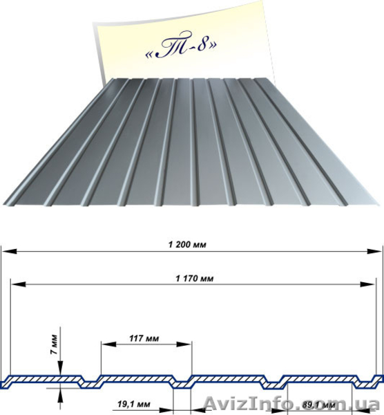 МЕТАЛОЧЕРЕПИЦА , ПРОФНАСТИЛ , ВОДОСТОЧКА - ОТ ЗАВОДА ПРОИЗВОДИТЕЛЯ. - <ro>Изображение</ro><ru>Изображение</ru> #3, <ru>Объявление</ru> #397599