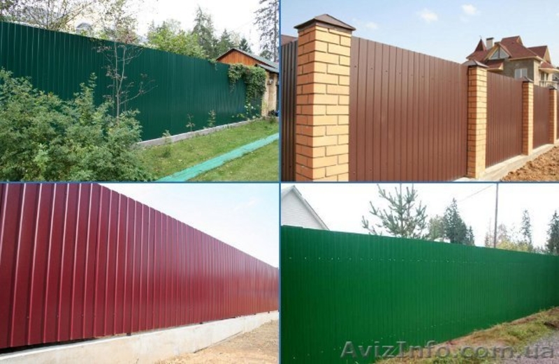 A-PROFILE: Заборы, ворота из профнастила. Словакия, Индия ! - <ro>Изображение</ro><ru>Изображение</ru> #1, <ru>Объявление</ru> #683177