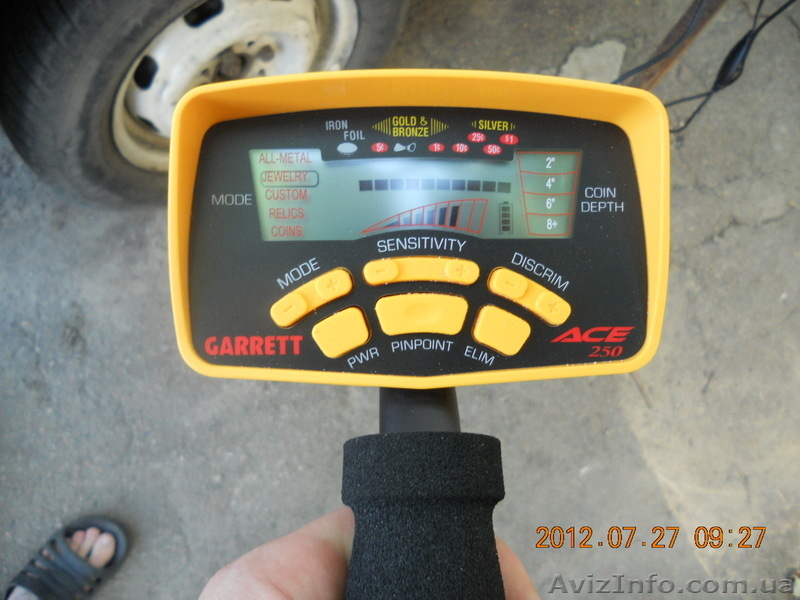 Продам металлоискатель Асе 250  - <ro>Изображение</ro><ru>Изображение</ru> #3, <ru>Объявление</ru> #725413