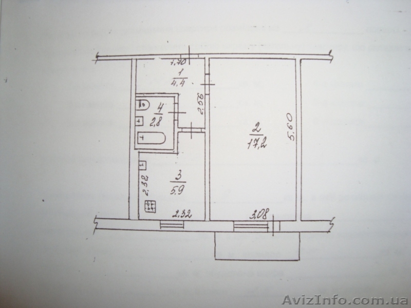 Продам 1-кімн.кв. по вул.Чехова,р-н Молокозавода - <ro>Изображение</ro><ru>Изображение</ru> #6, <ru>Объявление</ru> #752669