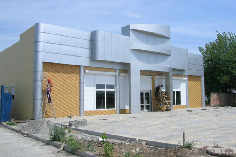 Облицовка фасадов композитными панелями - <ro>Изображение</ro><ru>Изображение</ru> #3, <ru>Объявление</ru> #800607