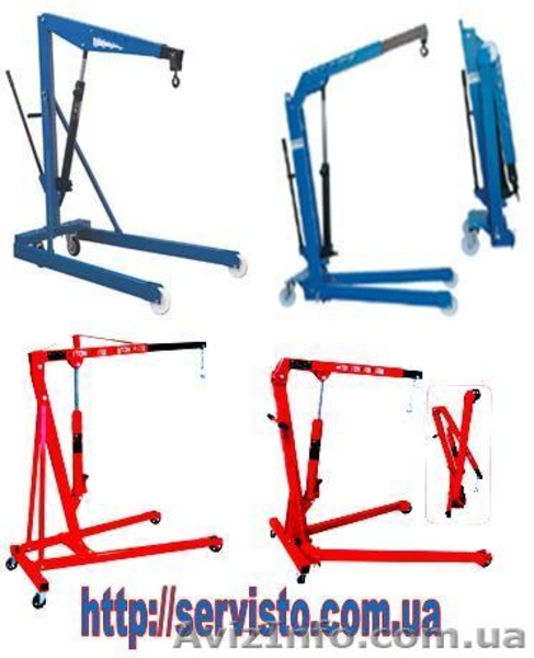 Кран для снятия двигателей, гидравлический кран для СТО. Т 31002 (складной) Груз - <ro>Изображение</ro><ru>Изображение</ru> #2, <ru>Объявление</ru> #844970