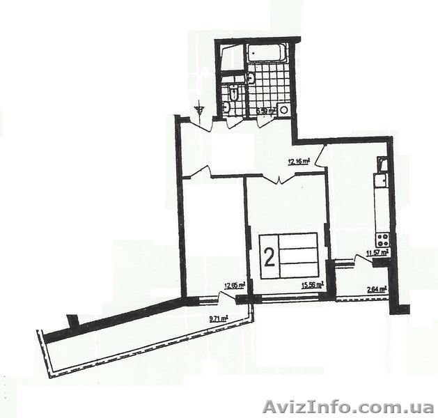 1-2-3-кімнатні квартири, а також двохрівневі пентхауси! - <ro>Изображение</ro><ru>Изображение</ru> #3, <ru>Объявление</ru> #883677