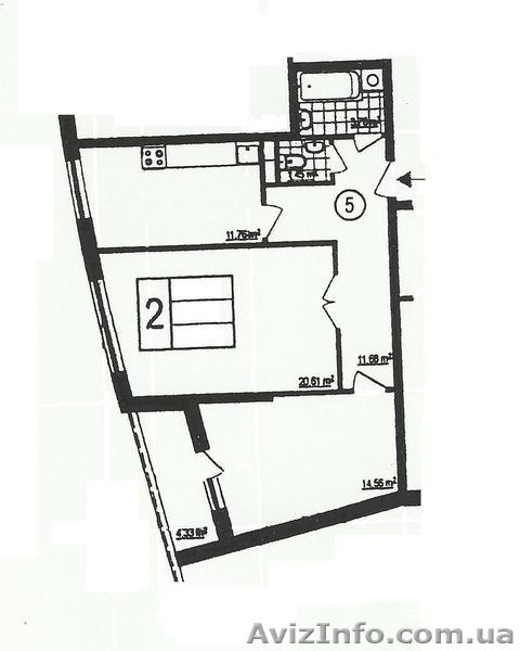 1-2-3-кімнатні квартири, а також двохрівневі пентхауси! - <ro>Изображение</ro><ru>Изображение</ru> #4, <ru>Объявление</ru> #883677