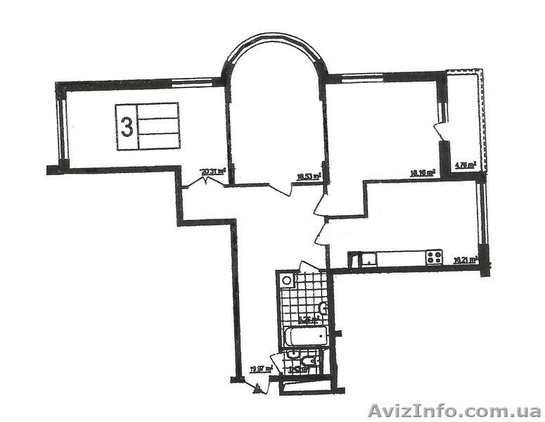 1-2-3-кімнатні квартири, а також двохрівневі пентхауси! - <ro>Изображение</ro><ru>Изображение</ru> #5, <ru>Объявление</ru> #883677