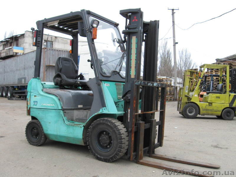 Газ - Бензиновый автопогрузчик Mitsubishi KFG18T-KF2D на 1 тонну - Изображение #2, Объявление #1061609