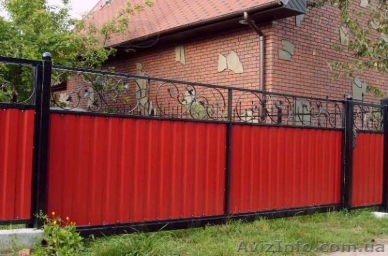  Продам  Ворота и заборы из метало профиля  - <ro>Изображение</ro><ru>Изображение</ru> #2, <ru>Объявление</ru> #1069300