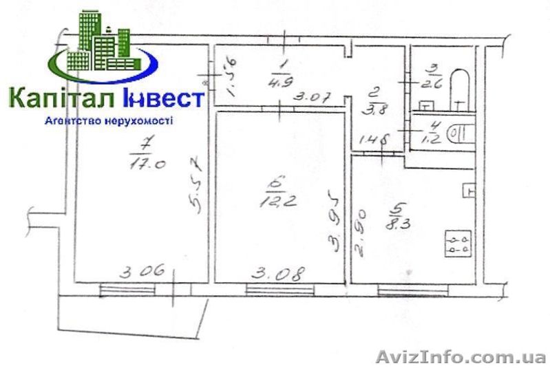 Всего четыре минуты до Днепра! - <ro>Изображение</ro><ru>Изображение</ru> #2, <ru>Объявление</ru> #1093092