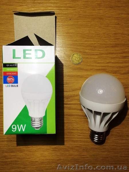Продам лампу светодиодную. Цоколь: Е27. Мощность: 9/72 Вт, за 49 грн.   •	Тип ла - <ro>Изображение</ro><ru>Изображение</ru> #4, <ru>Объявление</ru> #1279539