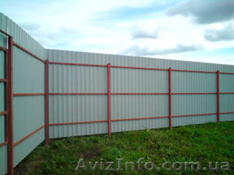Заборы из профнастила. Монтаж в г. Черкассы "Буд-Альянс Украина" - <ro>Изображение</ro><ru>Изображение</ru> #5, <ru>Объявление</ru> #1472076