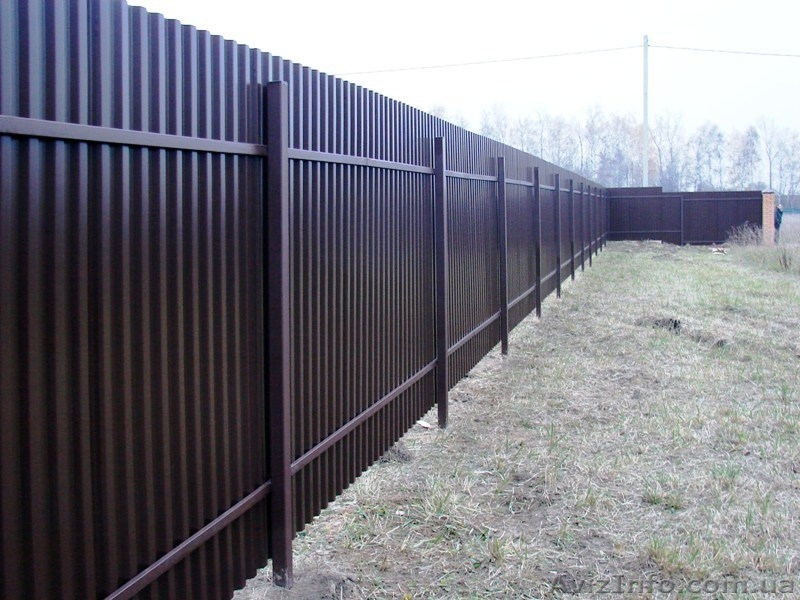 Заборы из профнастила. Монтаж в г. Черкассы "Буд-Альянс Украина" - <ro>Изображение</ro><ru>Изображение</ru> #3, <ru>Объявление</ru> #1472076