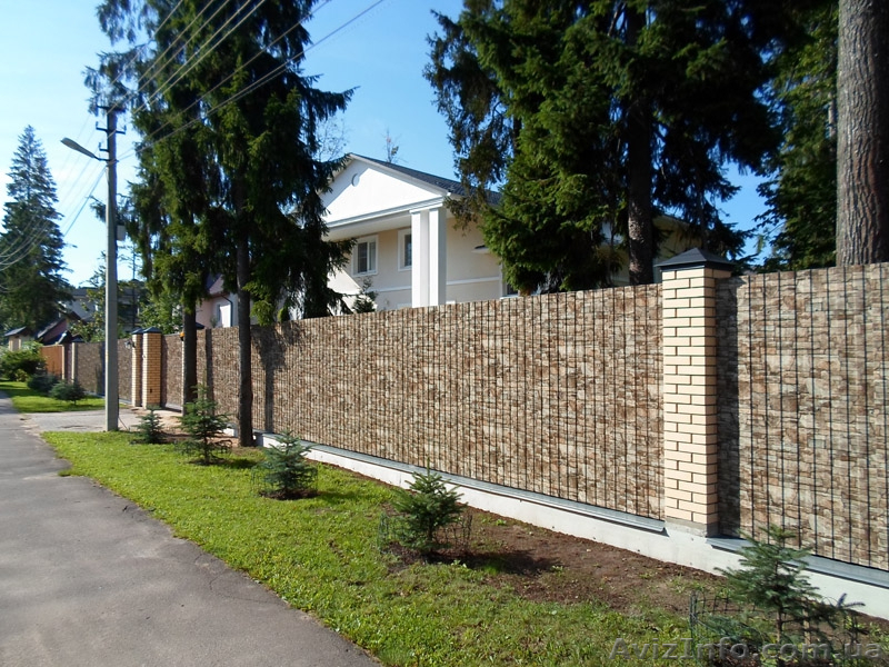 Заборы из профнастила. Монтаж в г. Черкассы "Буд-Альянс Украина" - <ro>Изображение</ro><ru>Изображение</ru> #2, <ru>Объявление</ru> #1472076