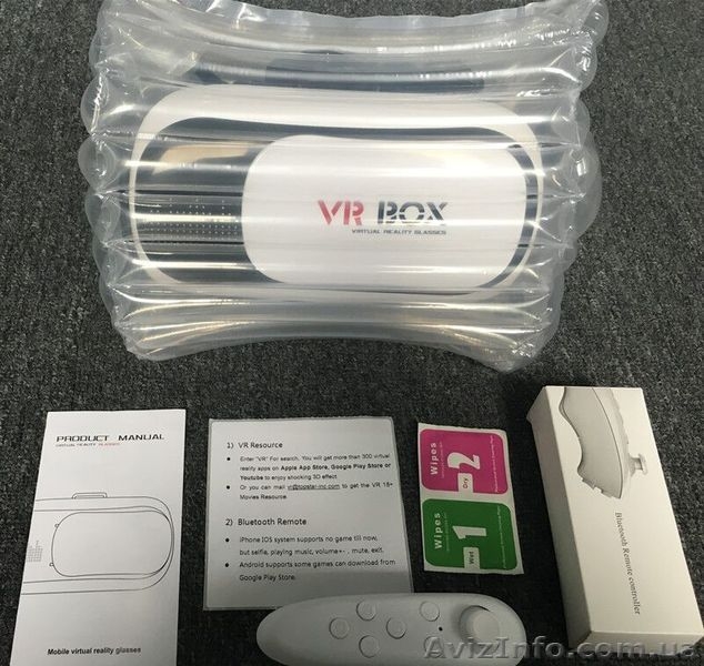 3D Очки виртуальной реальности VR BOX 2 + Пульт управления - новые!!!! - <ro>Изображение</ro><ru>Изображение</ru> #6, <ru>Объявление</ru> #1509643