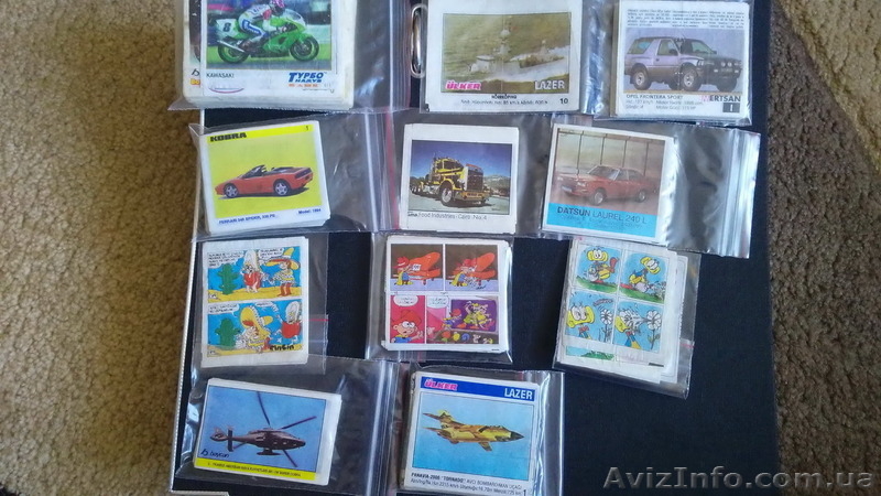 Куплю вкладыши, наклейки, фантики от жевательной резинки - <ro>Изображение</ro><ru>Изображение</ru> #2, <ru>Объявление</ru> #1531454