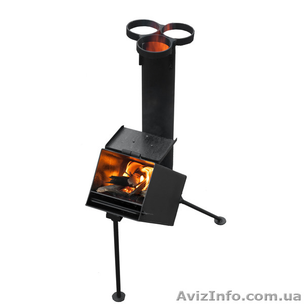 Туристическая походная печь ракетного типа Дід Коптенко - <ro>Изображение</ro><ru>Изображение</ru> #1, <ru>Объявление</ru> #1539475